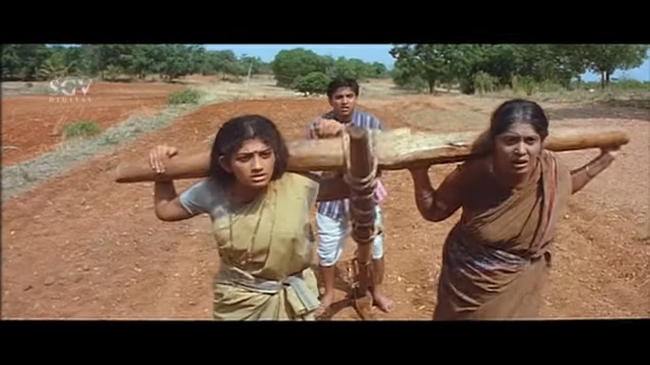 ಊರ ಜನ ಸಹಾಯ ಮಾಡದಿದ್ದಕ್ಕೆ ಎತ್ತುಗಳ ಥರ ಹೊಲ ಉಳಮೆ ಮಾಡಿದ ರಾಧಿಕಾ | Mane Magalu Kannada Movie Part-9