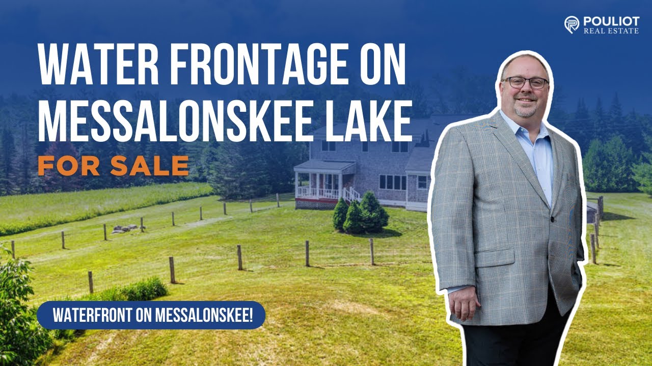 Cape with Water Views and Access to Messalonskee Lake | Maine Real Estate