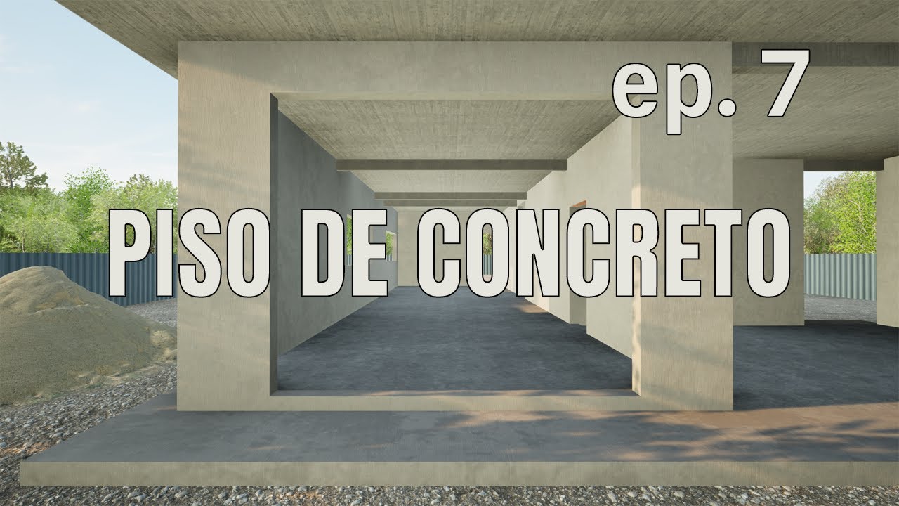 como calcular a quantidade de materiais | piso de concreto