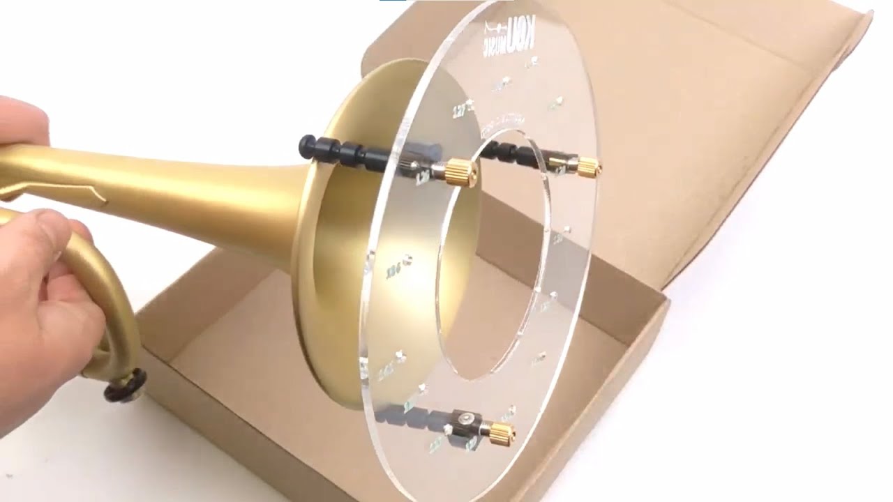 Unpacking and assembly instructions for the deflector from KGUmusic