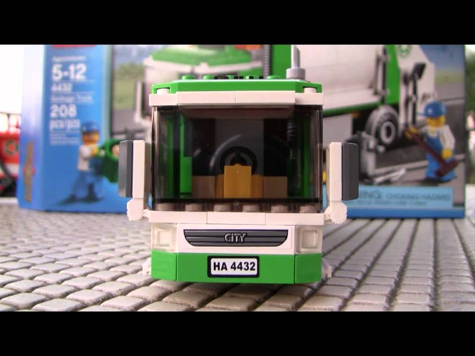 LEGO City 4432 Garbage Truck Review