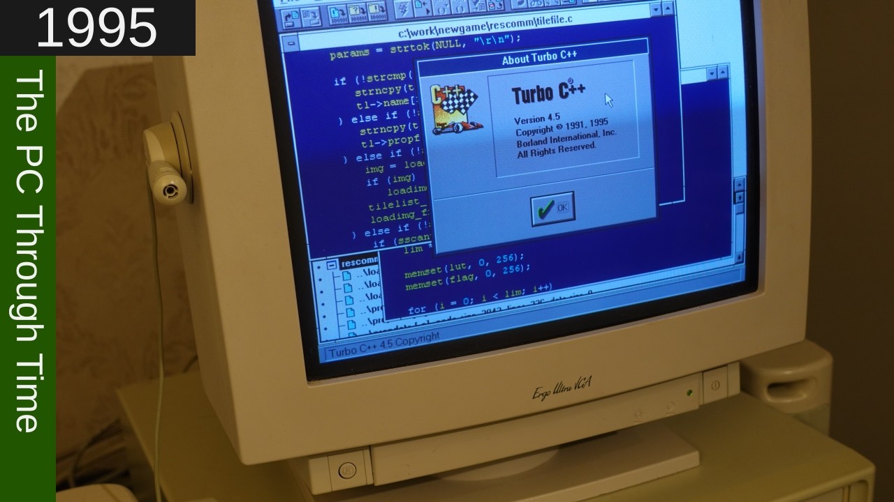 Разработка инструментов для создания игр под Windows 3.1 на Turbo C++