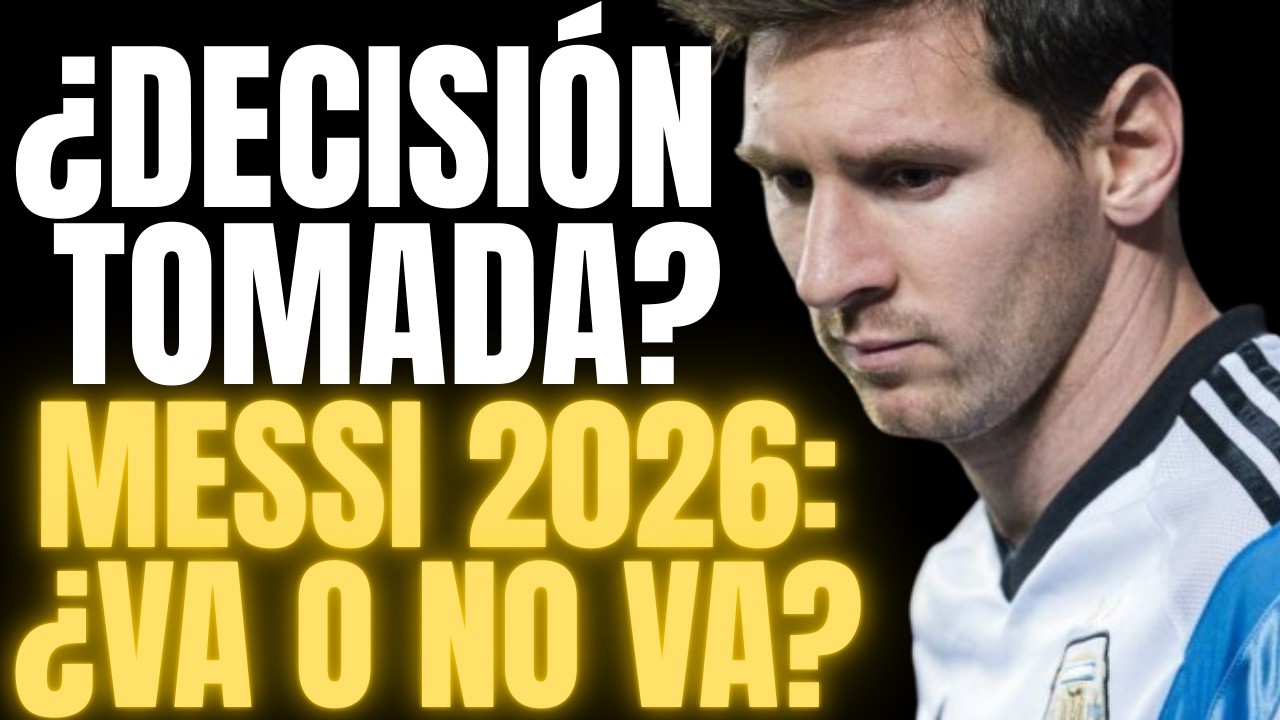¿Y si Messi NO juega el Mundial? La decisión que puede cambiarlo todo. ¿Scaloni ya tiene plan B?