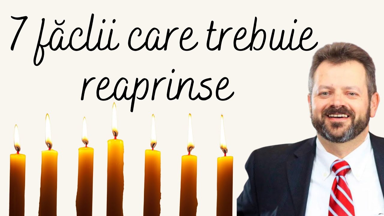 7 făclii care trebuie reaprinse Maleahi 3:16-18 21 Mai 2023 (Marius Cruceru)