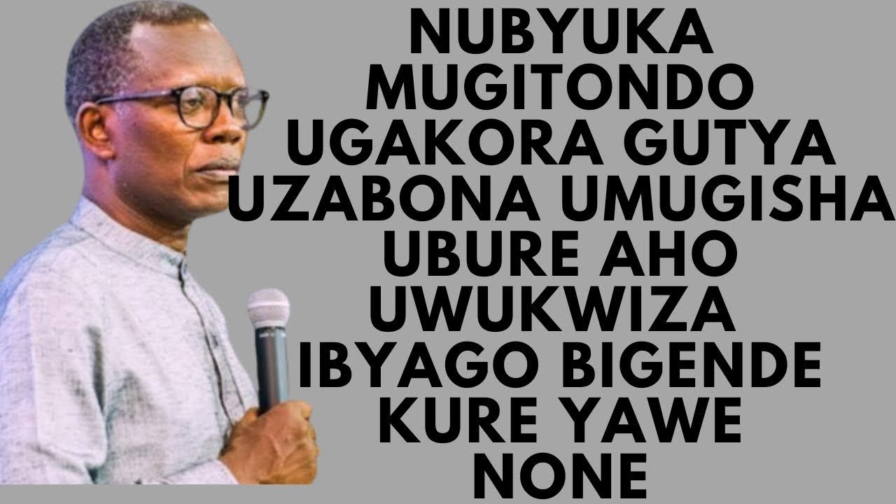 Nubyuka Mugitondo Ugakora Gutya🙏UZABONA UMUGISHA Ubure Aho Uwukwiza🙏IBYAGO BIGENDEREKure yawe None