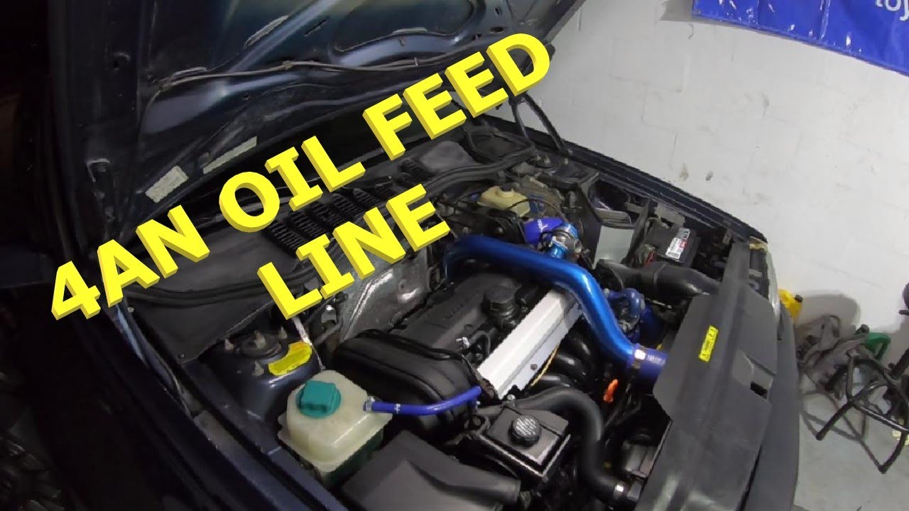 VOLVO 4AN TURBO FEED LINE INSTALL