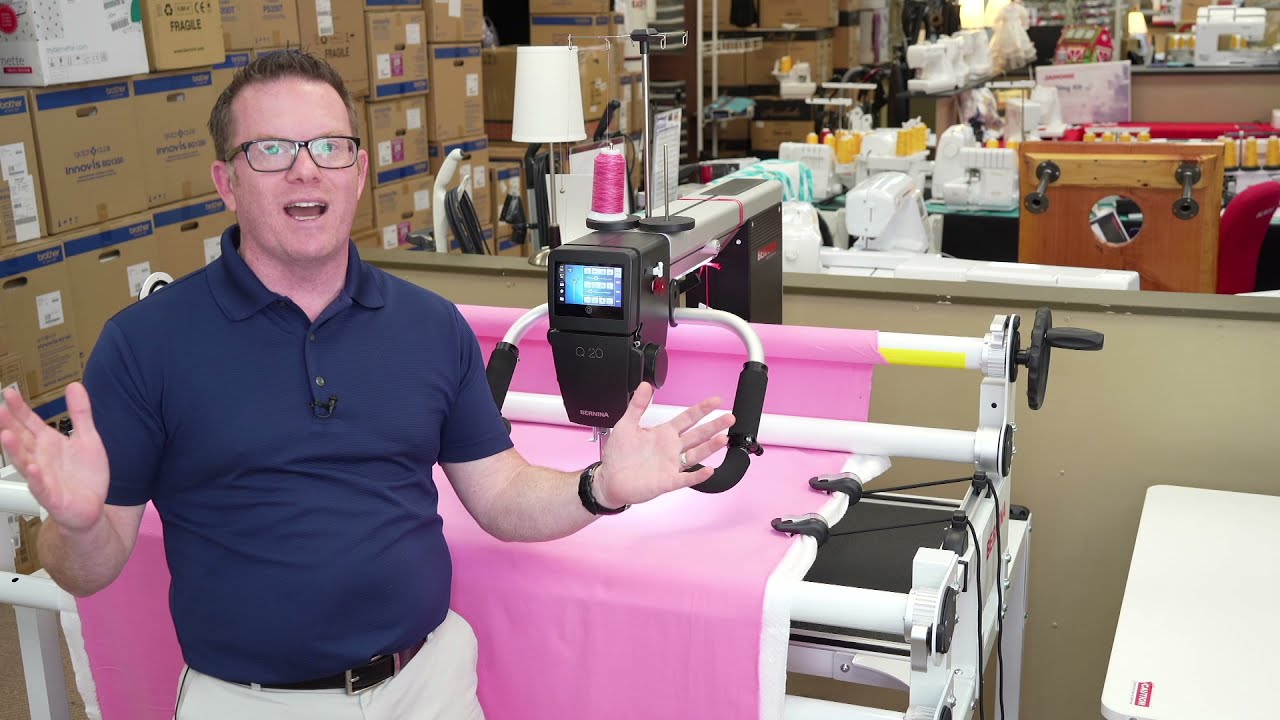 BERNINA Q Series Studio Frame Demonstration.