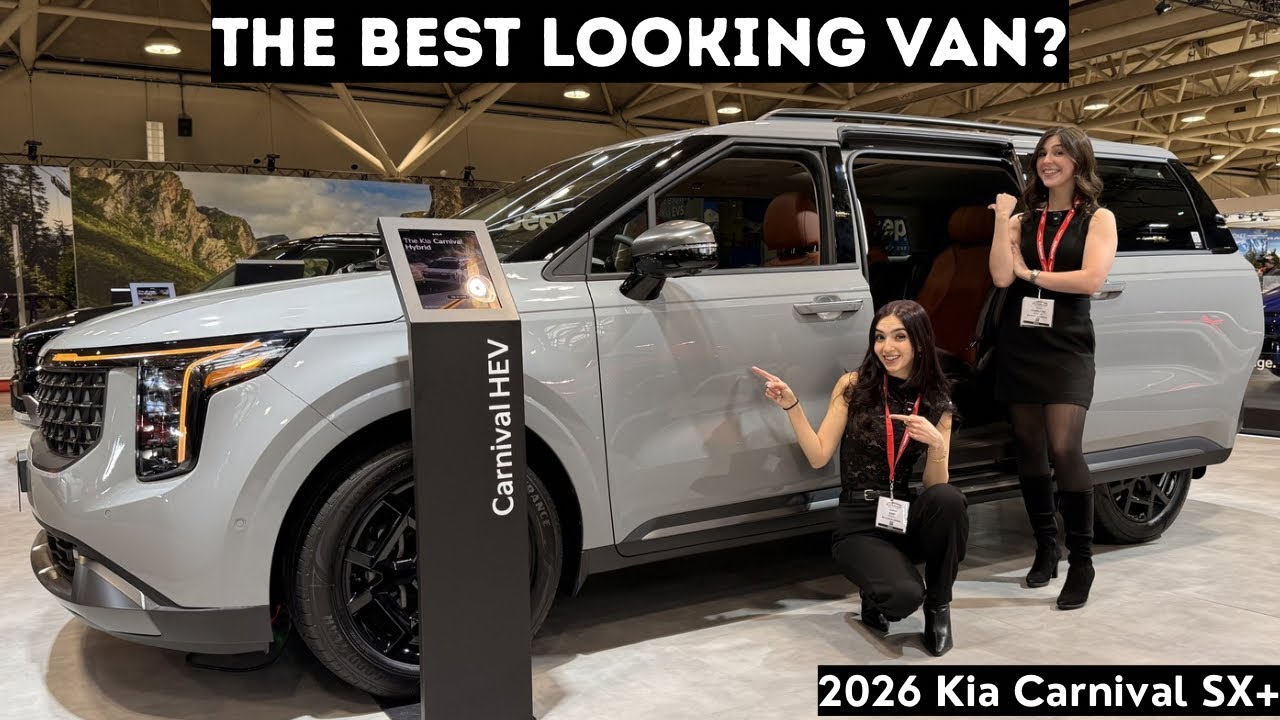Возможно, это самый красивый минивэн в истории! - Kia Carnival SX+ 2026 года
