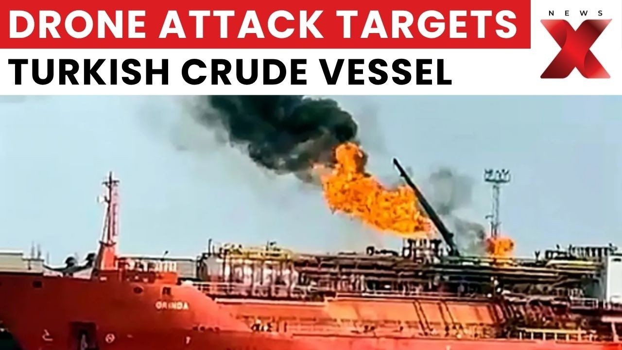 Turkish Oil Tanker Hit by Drones Near Bosphorus, Black Sea Tensions Rise | NewsX