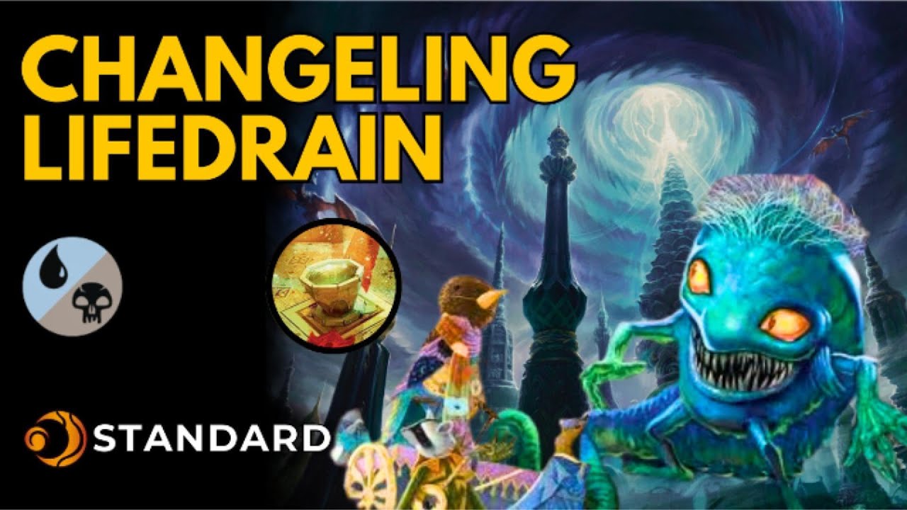 Changeling Lifedrain Engine in Standard!| Dimir Control | MTG Arena