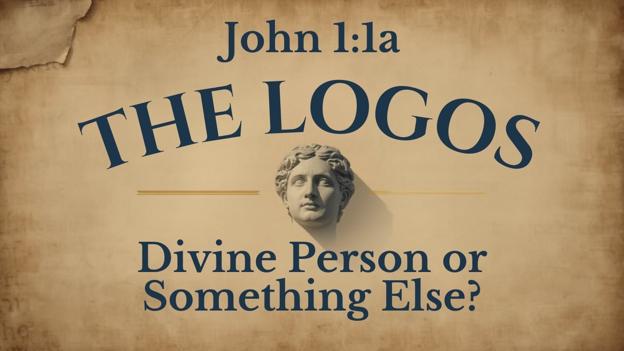 What is the Logos in John1:1? Probably not what your church taught you!