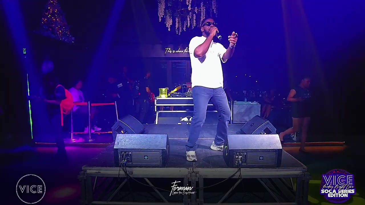 Kris Kennedy at VICE friday night LIVE: Soca Series Edition 2026