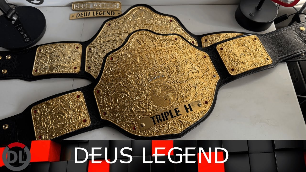 Сравнение поясов CNC и Cast WWE 3D Big Gold от Altair Belts/Ali Anas | 4K #wwe #wwechampionship