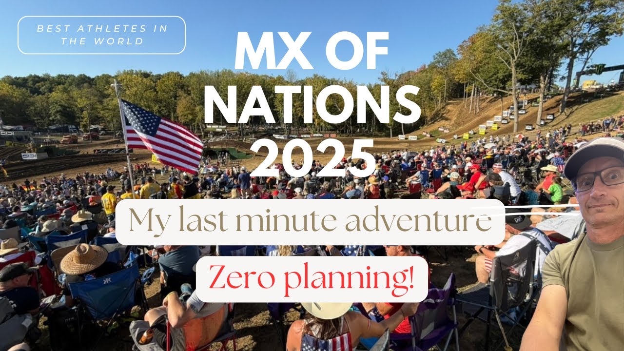I Booked a Last-Second Red Eye to Motocross of Nations… and Missed My Flight Home 🇦🇺🏁