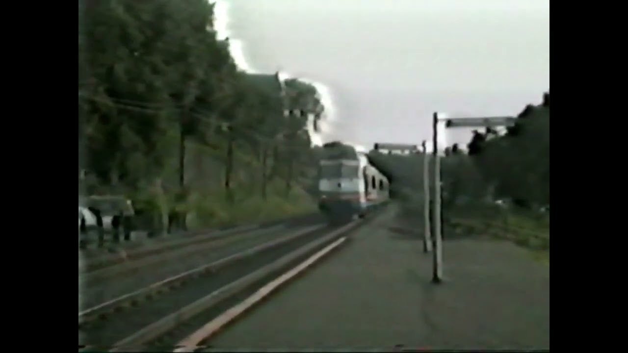 Peekskill NY Metro North & Amtrak 1989