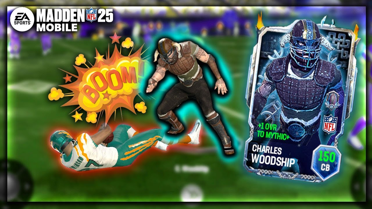 VIKING WOODSHIP LAYS THAT BOOM!! MADDEN MOBILE 25 GAMEPLAY!!