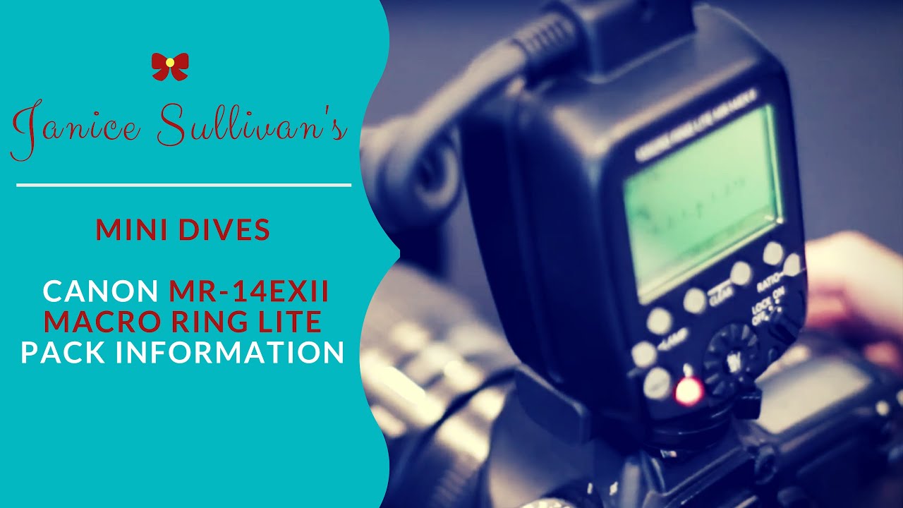 Canon MR-14exII Macro Ring Lite Pack Information