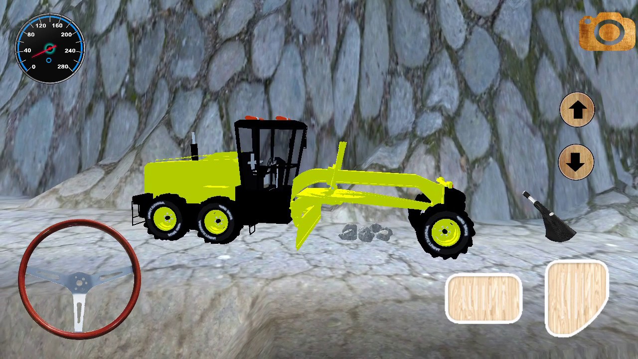 Grader Works Simulator #3 Big grader driving simulator, grader machine video games