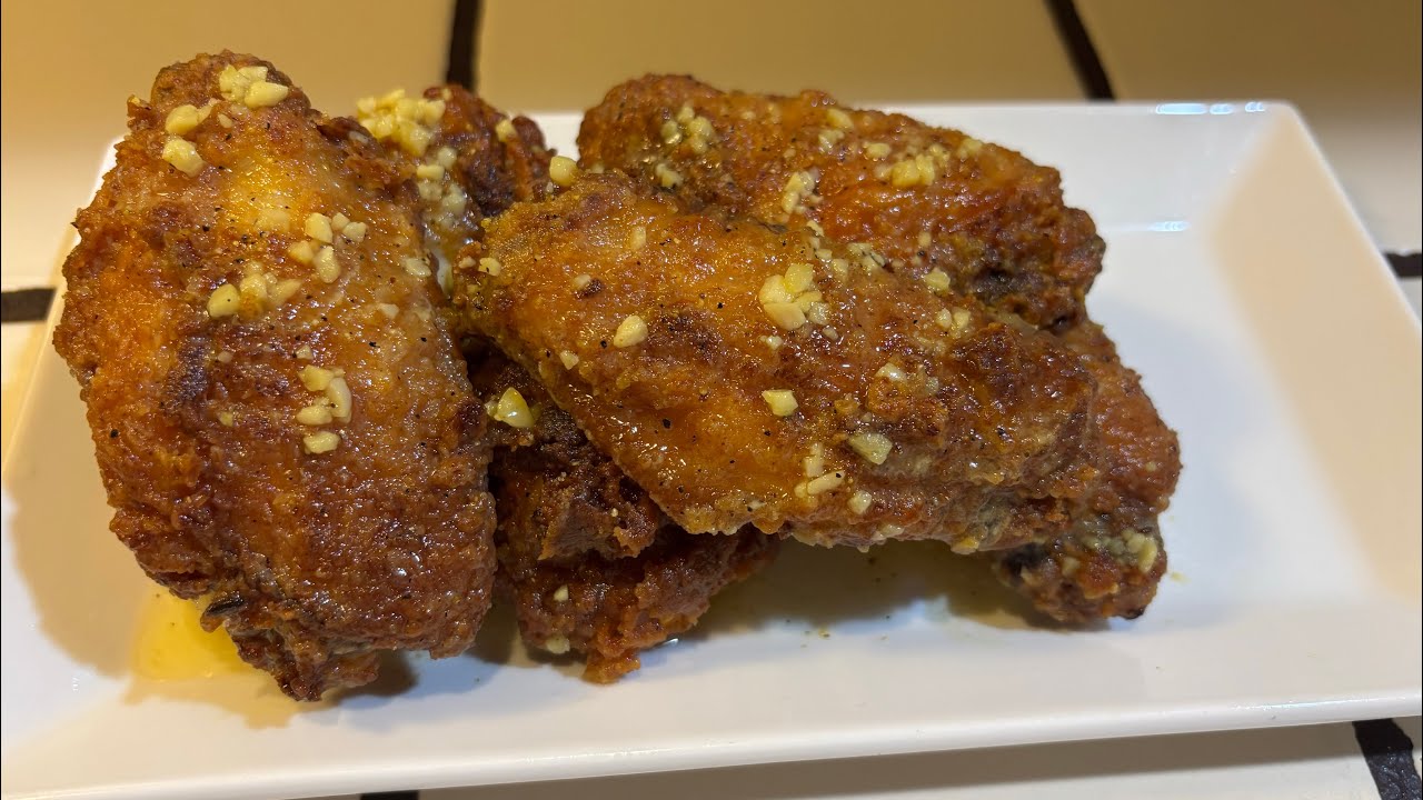 GARLIC, LEMON PEPPER, FRIED CHICKEN 