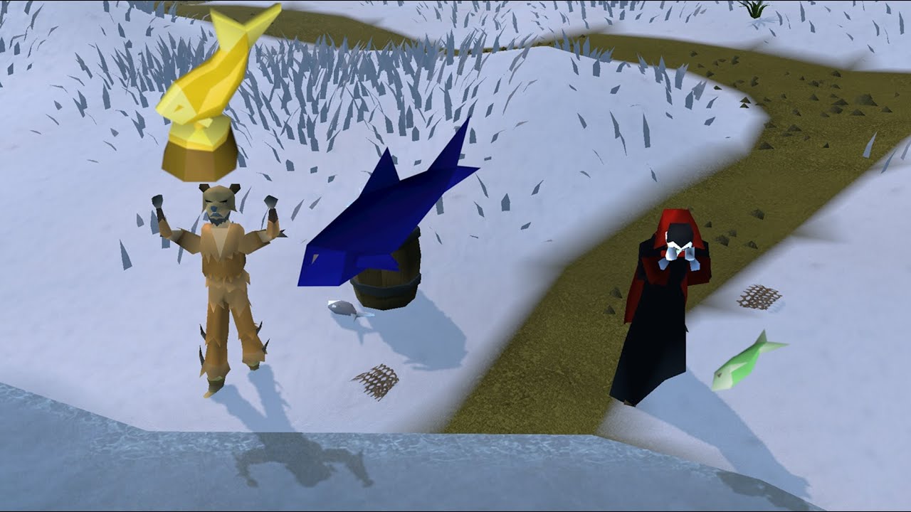 The Fishing Contest! | OSRS Blind & Guideless Ironman Episode 6