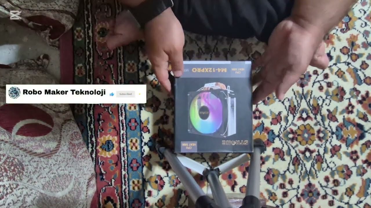 Strong m4-12xpro kule soğutucu kutu açılımı ve inceleme