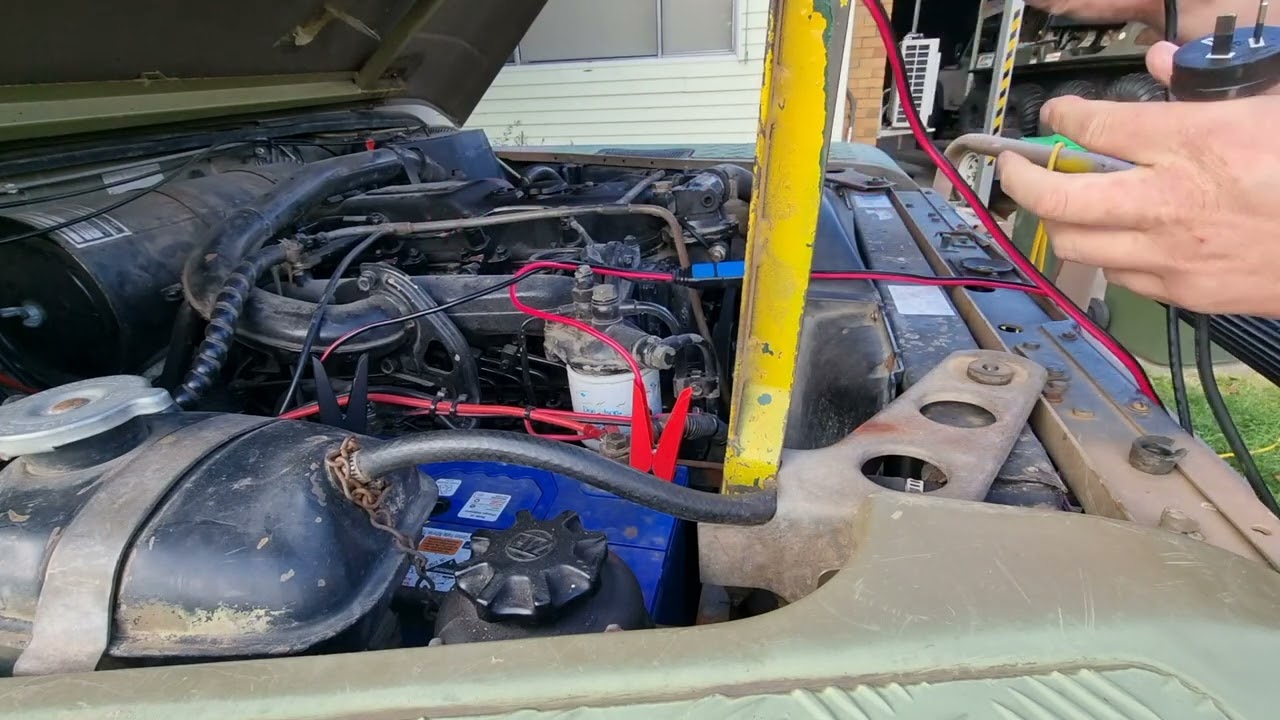 Prepping the 6x6 Perentie for Mothballs