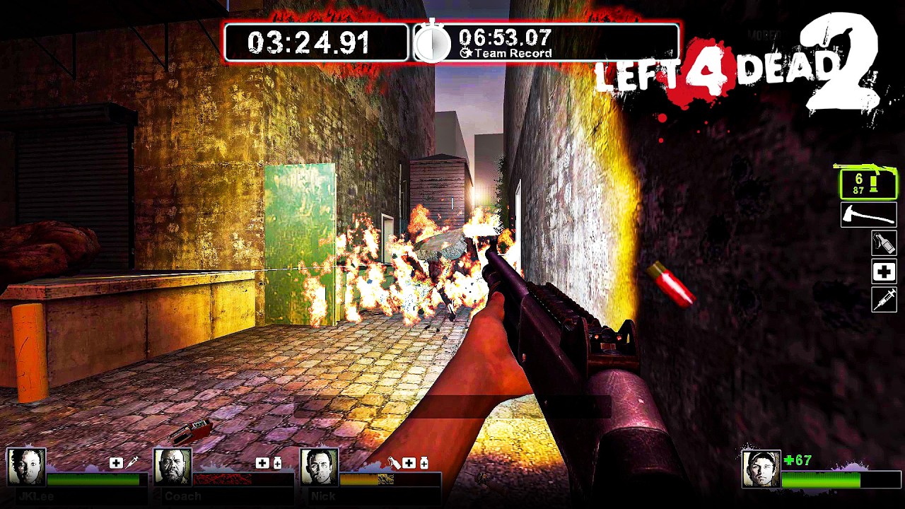 Left 4 Dead 2 Survival Mode Gameplay - The Passing: Underground (2026) #left4dead2 #l4d2