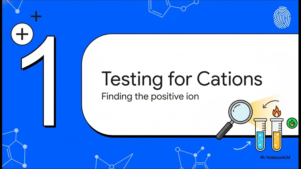 AQA GCSE Chemistry Required Practical Activity 7 - Identification of ions