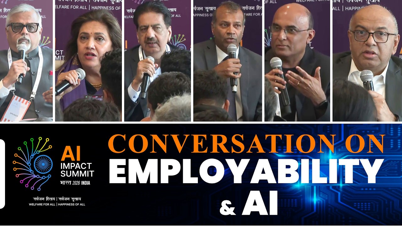 WATCH: Full conversation on employability & AI with CEA V Anantha Nageswaran at AI Summit 2026