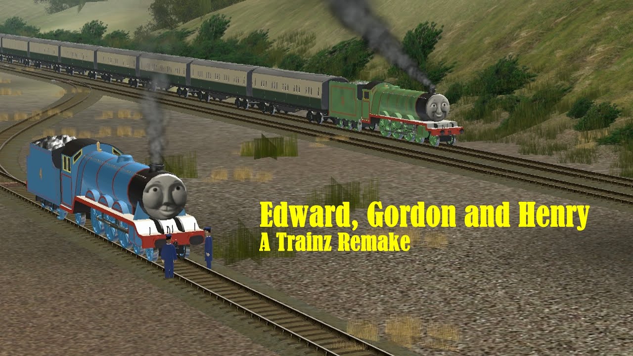 Edward, Gordon and Henry: A Trainz Remake (100th Video!)