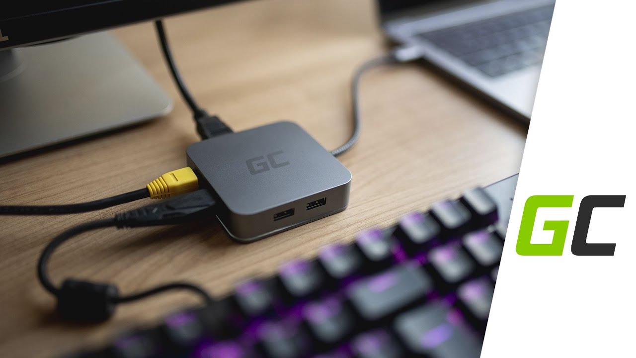Adapter GC HUB 2 - wymień USB-C na 6 dodatkowych port&oacute;w!