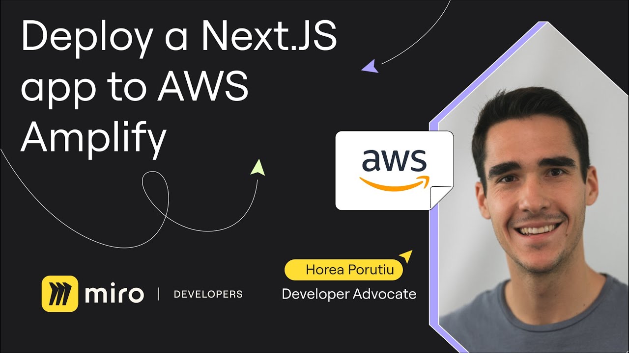 Deploy Next.js (Miro) App on AWS Amplify w/ Env Variables in 10 min!!!