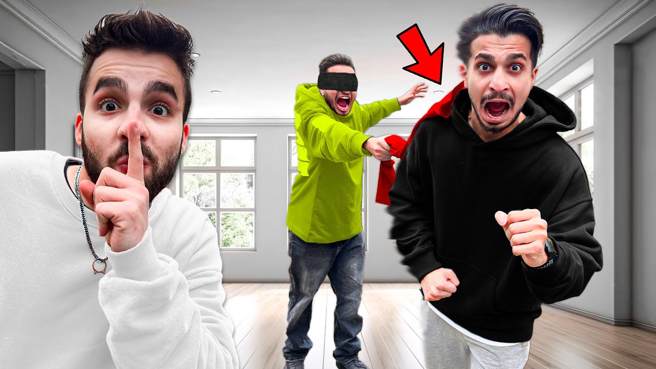سعی کن با چشم بسته بقیه رو بزنی 🤣😰 مربع مرگ