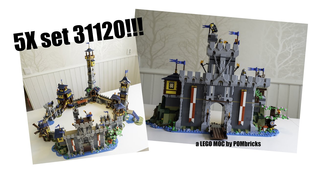 LEGO set 31120 X5 - Alternate build in 4K