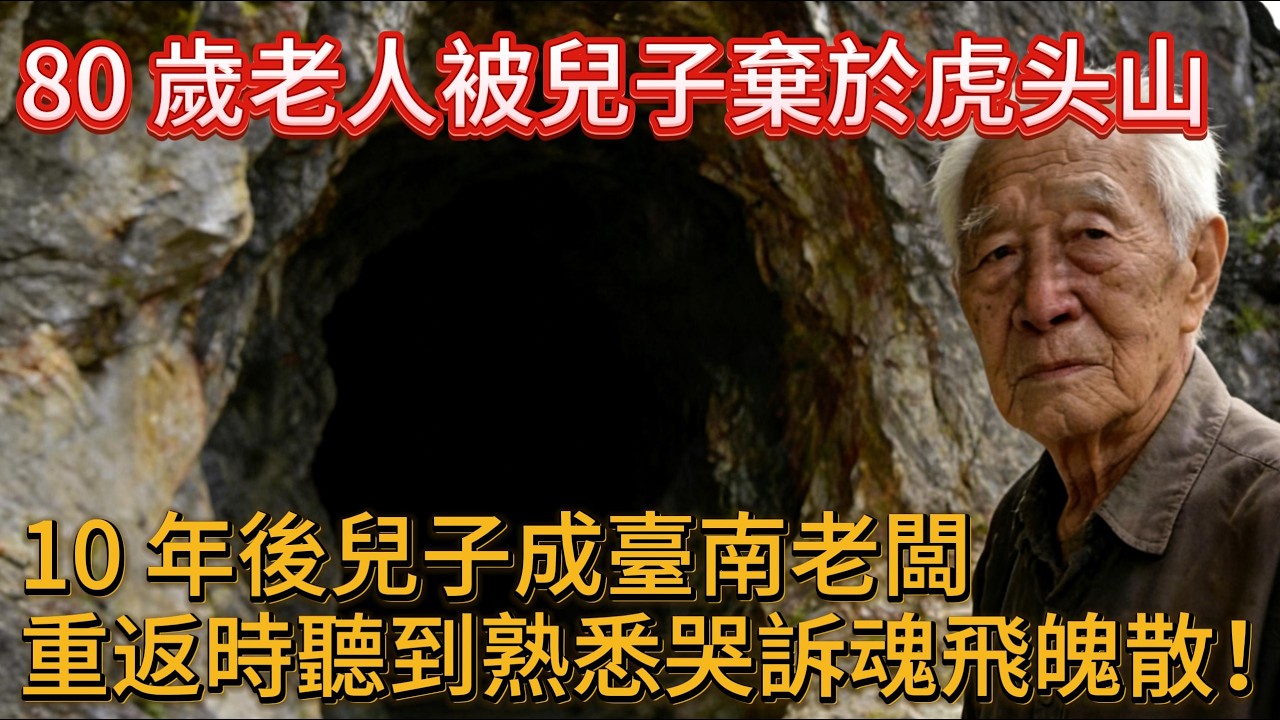80 歲老人被兒子棄於虎头山，10 年後兒子成臺南老闆，重返時聽到熟悉哭訴魂飛魄散！#完結小説#推薦#現代故事#情感故事