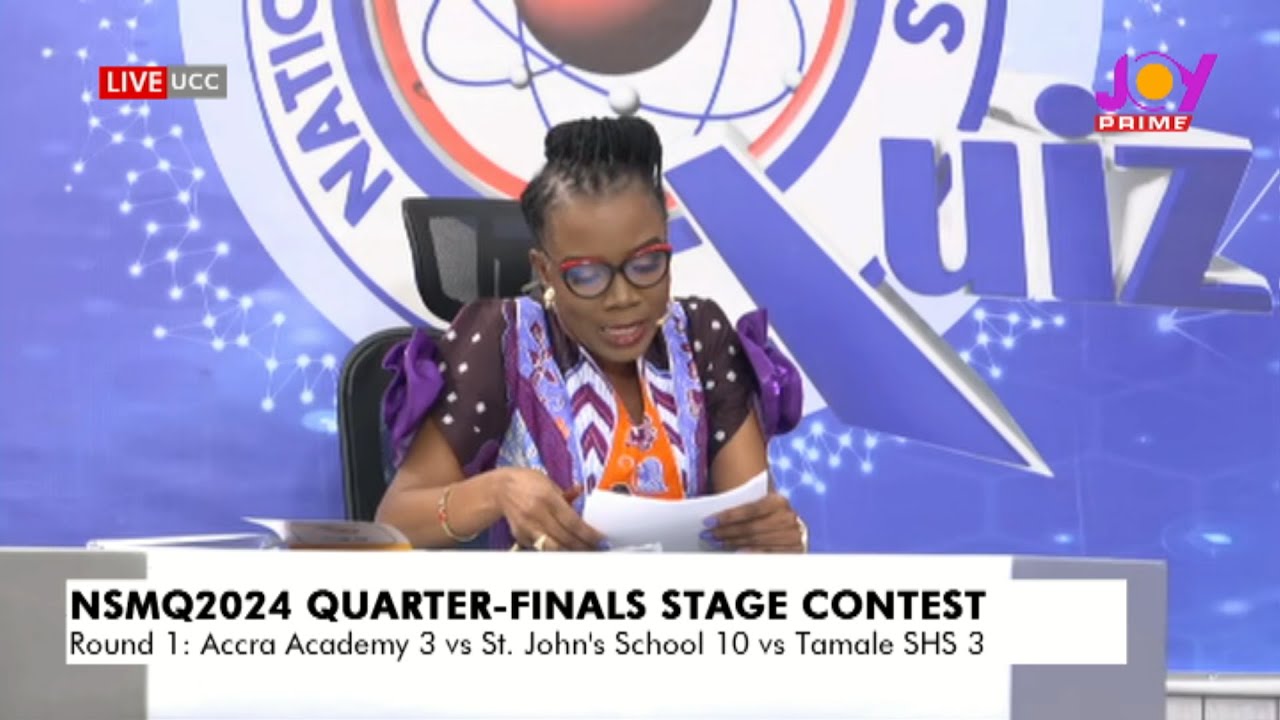 #NSMQ2024 One-Eighth Livestream: Koforidua SHTS vs Adonten SHS vs Ghana SHS, Koforidua