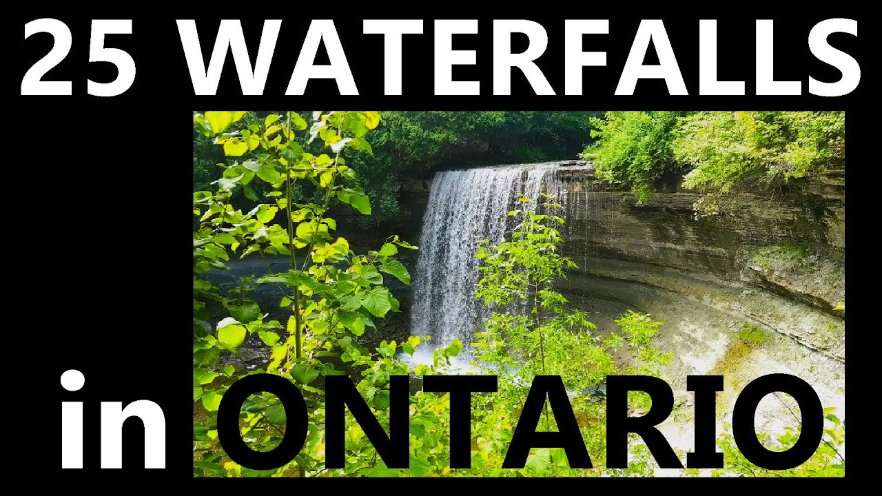🌊 Discover 25 Breathtaking Waterfalls in Ontario | Ultimate Waterfall Tour 🌟