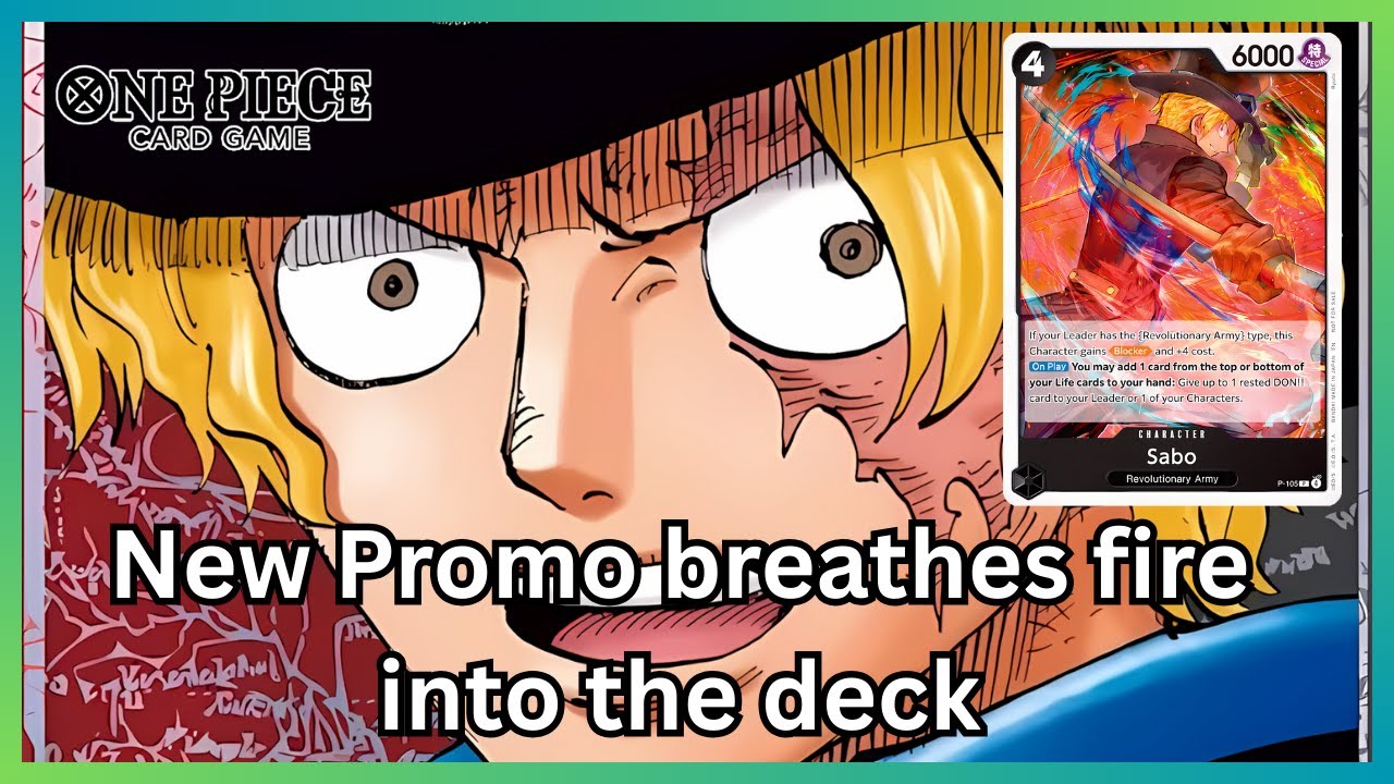 [OP14] R/B Sabo. Testing the new promo!