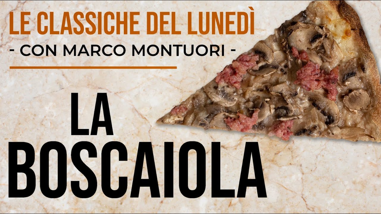 Come fare la Pizza alla BOSCAIOLA - Le Classiche del Lunedì