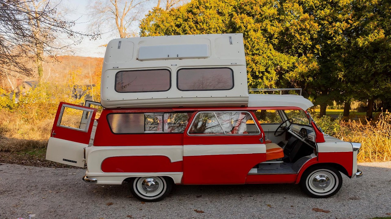 1969 Bedford CA Dormobile: ретро-стиль, приключения вне времени