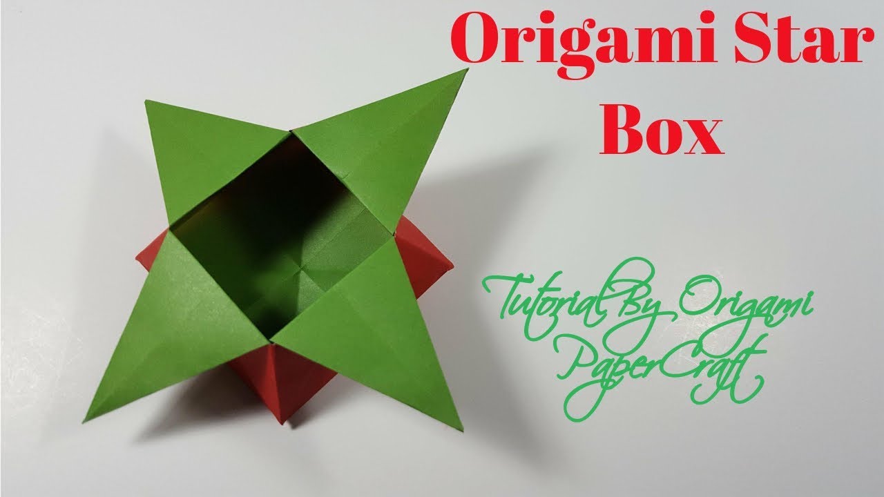 Origami Star Box II Tutorials By Origami paperCraft