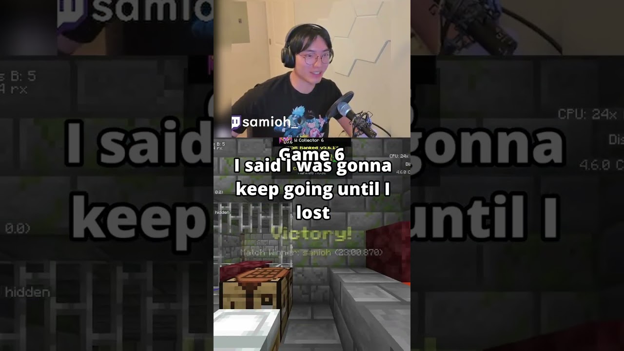 I went on an 8 game win streak . . . for this? #mcsr #mcsrranked #twitchclips