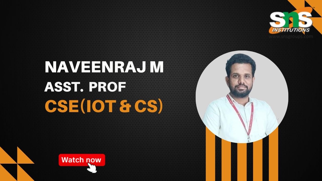 Regology | BMC | Naveenraj M | SNS Institutions