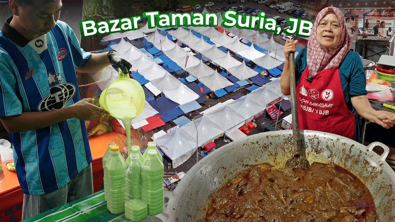 Macam-Macam Juadah Ada Di Bazar Ramadan Taman Suria JB!