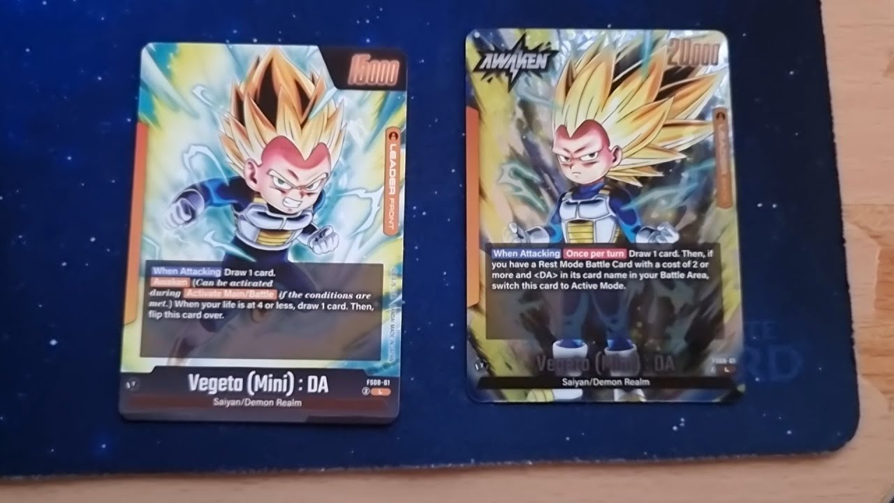 FS08 - Starter Deck - Vegeta (Mini) DA Super Saiyan 3 - DRAGON BALL SUPER Card Game FUSION WORLD