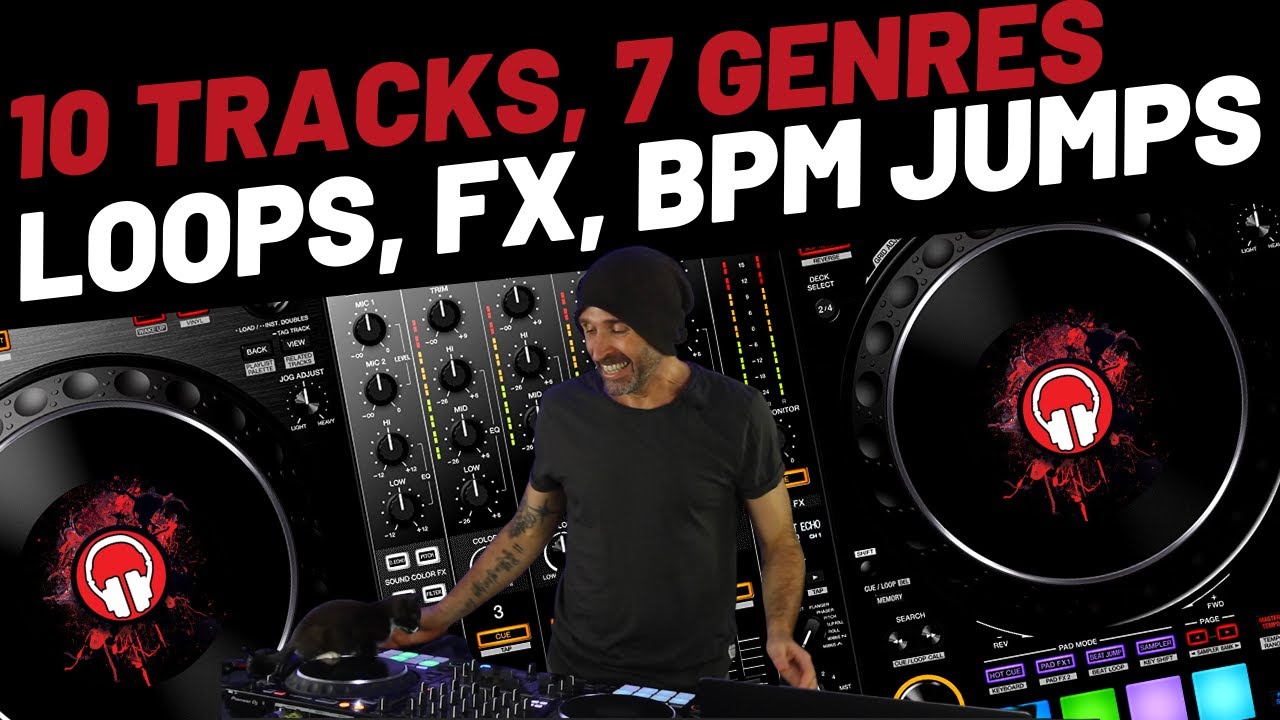 10 Transitions, 7 Genres, FX, Loops, Big BPM Jumps