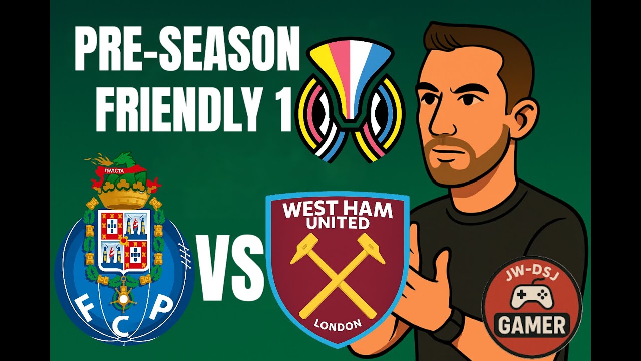 FC26 Porto Career Mode #1 | Intense Friendly | EPIC 2-2 Comeback vs West Ham! (Legendary Difficulty)
