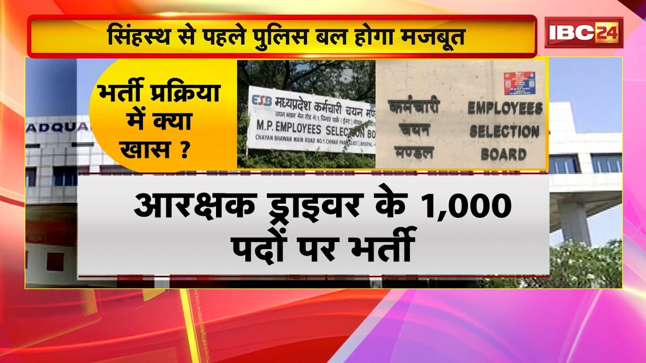 9,662 Vacancies in Madhya Pradesh Police! Know the Full Process and Latest Update | MP News