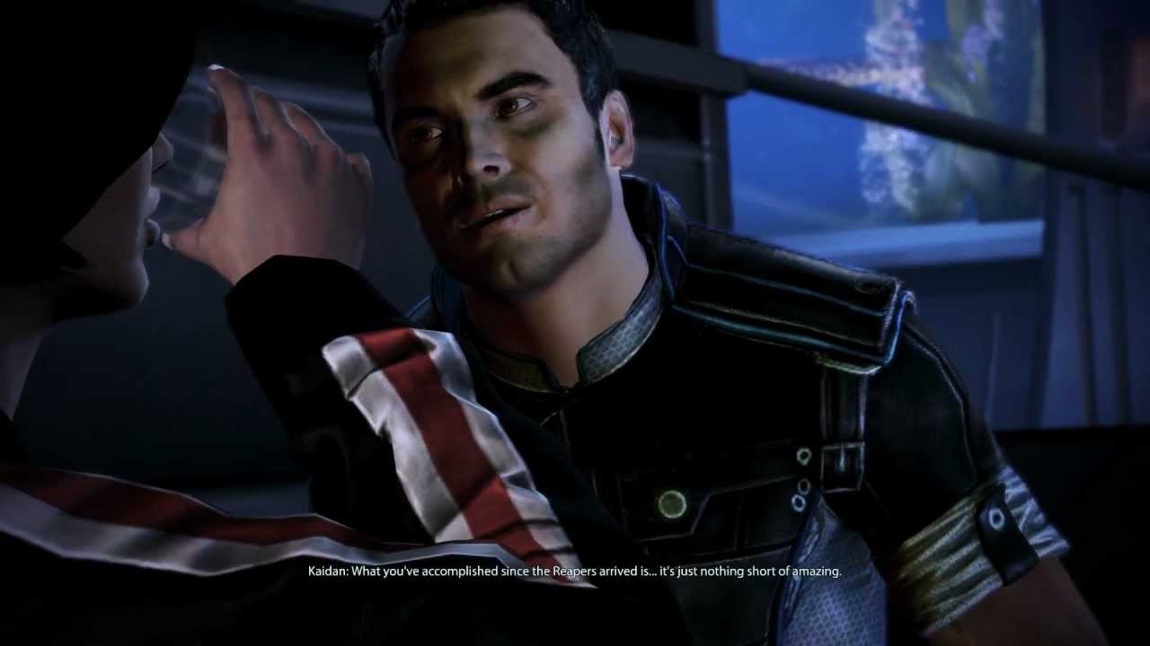 Mass Effect 3: Kaidan Romance #16: Останься ненадолго (Верный Шепард)