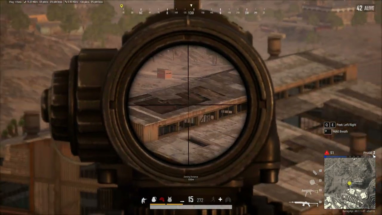 PUBG PC : NEW ERANGLE SQUAD SNIPER WIN GAMEPLAY 11-02-2025